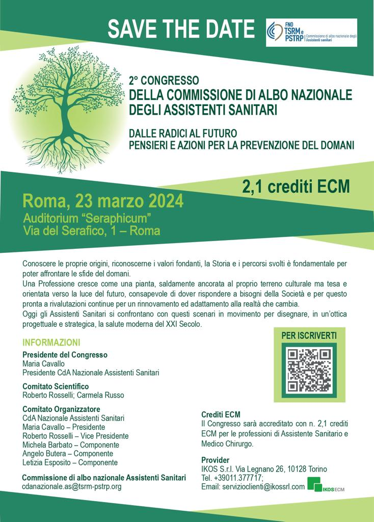 2° Congresso della CdA Nazionale degli Assistenti Sanitari